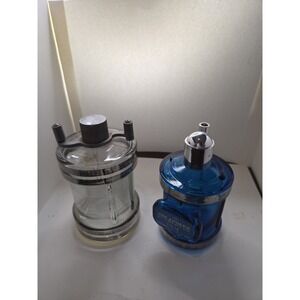 VTG Fishing Reel Bottles Avon The Angler & Aqua Velva Cranford EMPTY Collectable